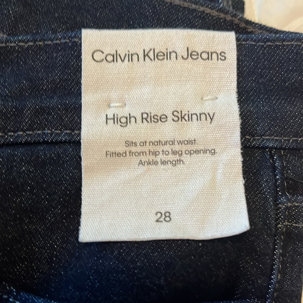CK High Rise Skinny Jeans - Picture 4 of 4